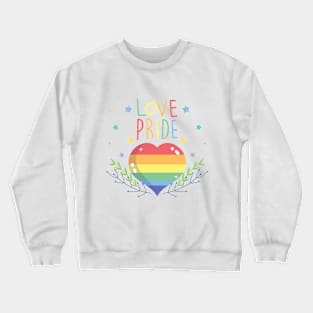 Love Pride Crewneck Sweatshirt